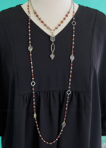 Kaia Long Beaded Necklace