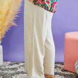 Arden Pants - Oatmeal* LAST ONES FINAL SALE *