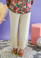 Load image into Gallery viewer, Arden Pants - Oatmeal - FINAL SALE
