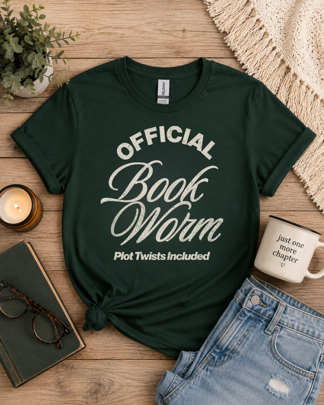 Certified Bookworm - Tee or Sweatshirt