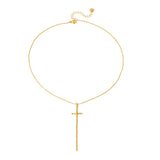 Modern Cross Necklace - WATERPROOF-Necklace-Pretty Simple