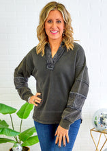 Load image into Gallery viewer, Moonstone Mineral Wash Pullover
