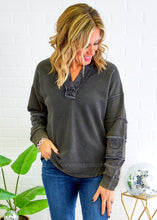 Load image into Gallery viewer, Moonstone Mineral Wash Pullover
