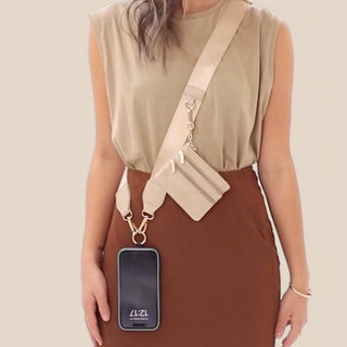 Clip & Go Strap with Pouch - Neutral Collection - PREORDER