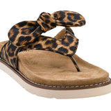 Never Settle Sandals - Leopard by Corkys
