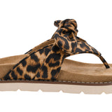 Never Settle Sandals - Leopard by Corkys