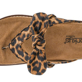 Never Settle Sandals - Leopard by Corkys