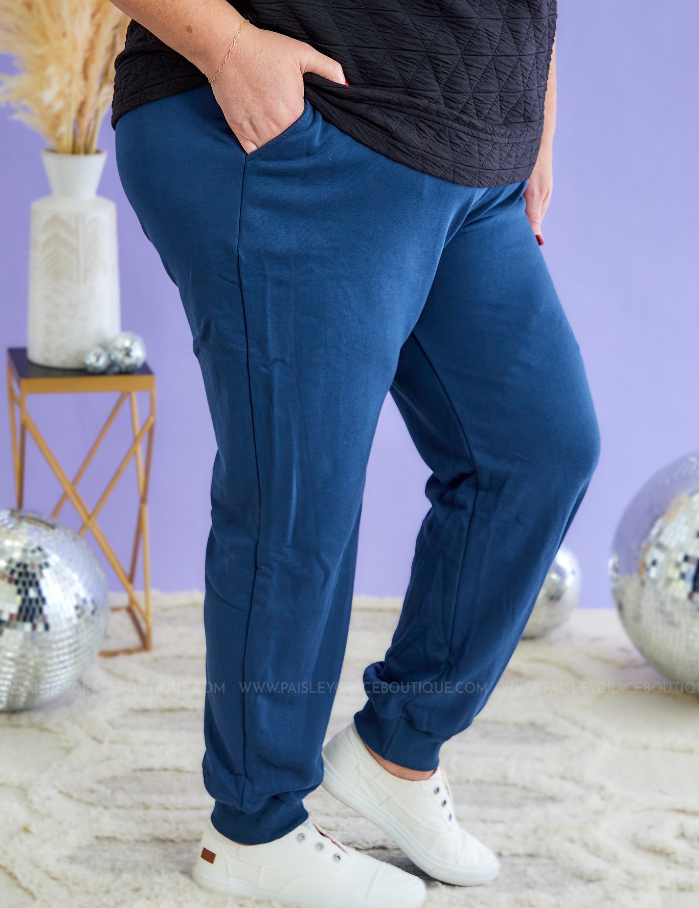 Aurora Joggers - Navy* LAST ONES FINAL SALE *