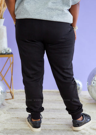 Aurora Joggers - Black - LAST ONE FINAL SALE