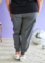 Load image into Gallery viewer, Renee Cargo Pants - Charcoal - FINAL SALE
