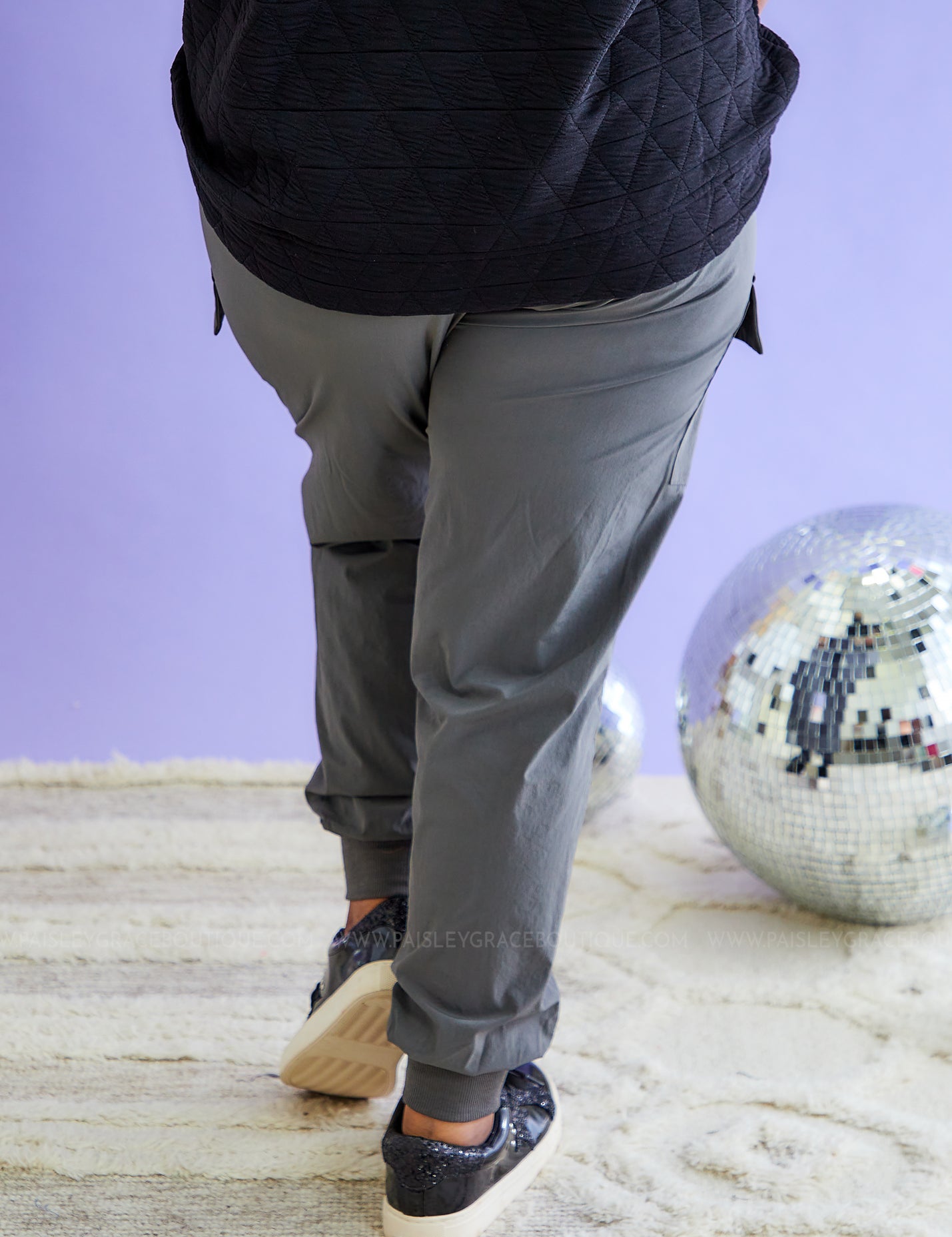 Renee Cargo Pants - Charcoal* LAST ONES FINAL SALE *