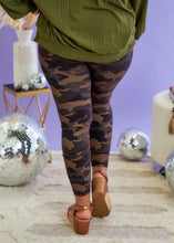 Load image into Gallery viewer, Sparkle Stealth Camo Leggings - FINAL SALE
