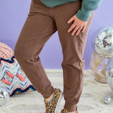 Feyre Joggers - Brown* LAST ONES FINAL SALE *