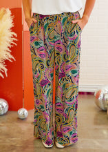 Load image into Gallery viewer, Kayley Paisley Pants - FINAL SALE
