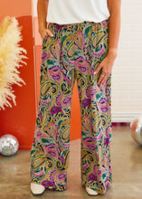 Load image into Gallery viewer, Kayley Paisley Pants - FINAL SALE
