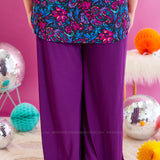 Kelly Flowy Pants - Plum* FINAL SALE *
