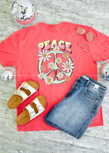 Load image into Gallery viewer, PEACE ✌️ Graphic Tee
