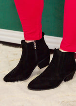 Load image into Gallery viewer, Pathfinder Booties by Corkys - Black Suede - FINAL SALE
