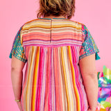 Valley Days Embroidered Top - LAST ONES FINAL SALE