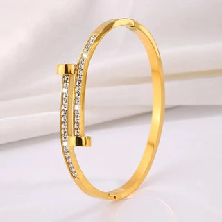 Simply Classic Bangle - Gold