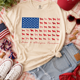 Paws & Stripes Forever Tee