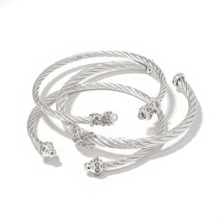 Penelope Bracelet Set - Silver  - PREORDER