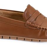 Penny For Your Thoughts Cognac Pebble Loafer by Corkys - FINAL SALE