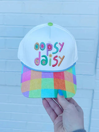 Oopsy Daisy Embroidered Hat