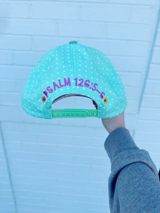 No Rain, No Flowers Embroidered Hat