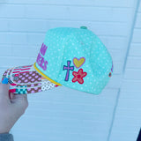 No Rain, No Flowers Embroidered Hat