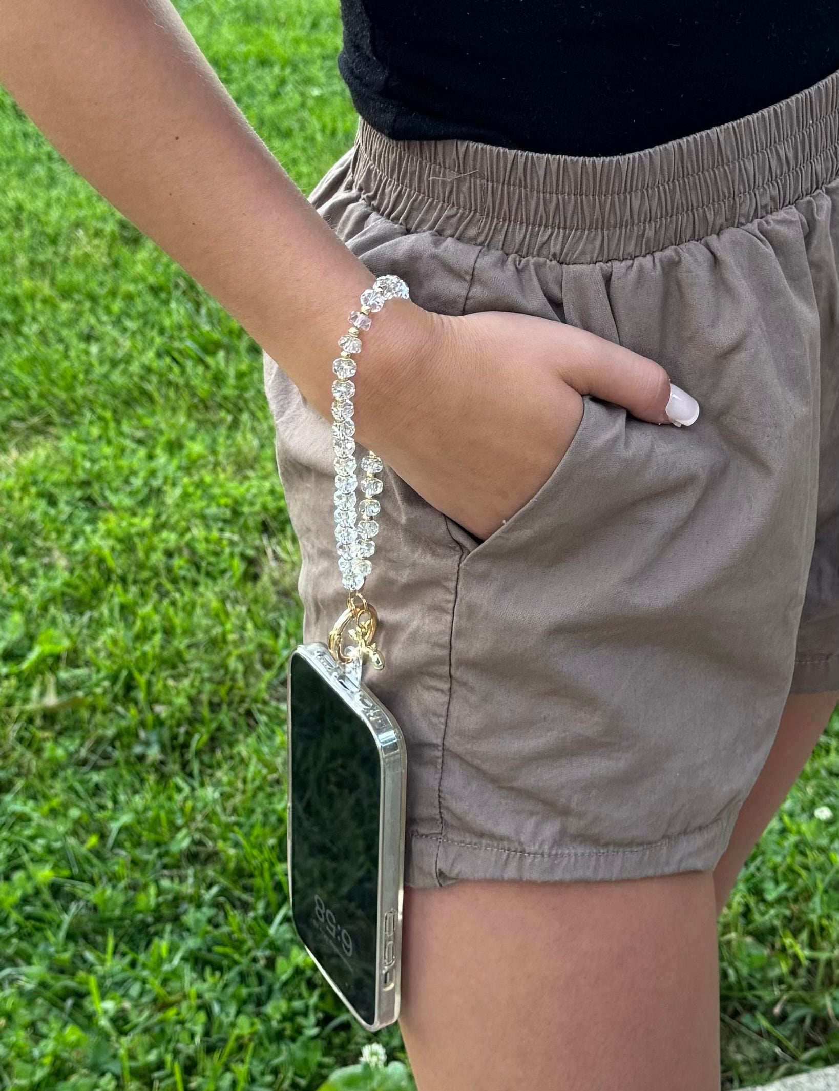 Clip & Go Beaded Wristlet Bedazzled Collection- PREORDER