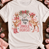 Giddy Up Reindeer Boujee Tee or Sweatshirt