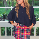 PREORDER- Patterned in Plaid Skort