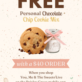 FREE Cookies w/ $40 Order - PREORDER