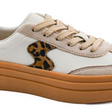 Pop Off Ivory Sneaker by Corkys - FINAL SALE