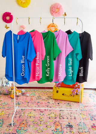 Zahra Top - 6 Colors* FINAL SALE *