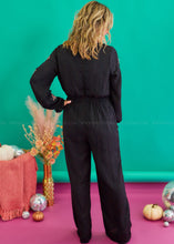 Load image into Gallery viewer, Bragging Rights Embroidered Jumpsuit - FINAL SALE

