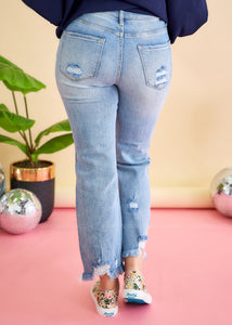Haley Jeans by Risen - Light Wash