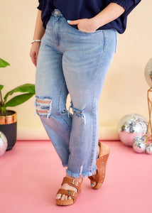 Haley Jeans by Risen - Light Wash