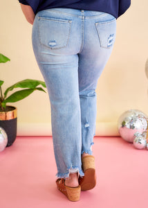 Haley Jeans by Risen - Light Wash