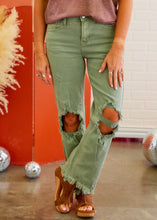 Load image into Gallery viewer, Olivia Distressed Jeans by Risen - FINAL SALE
