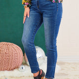 Sheila Jeans by Risen - Dark Wash