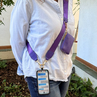 Clip & Go Strap w/RFID Pouch Solid  - PREORDER