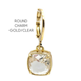 Interchangeable Glass Charm Party - Necklace & Earrings