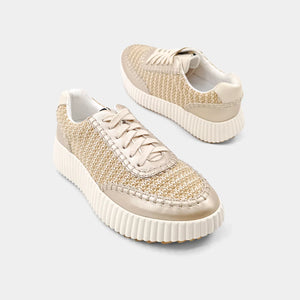 Selina Sneakers by Shu Shop - Gold - PREORDER