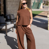 The Earhart Top - Chocolate