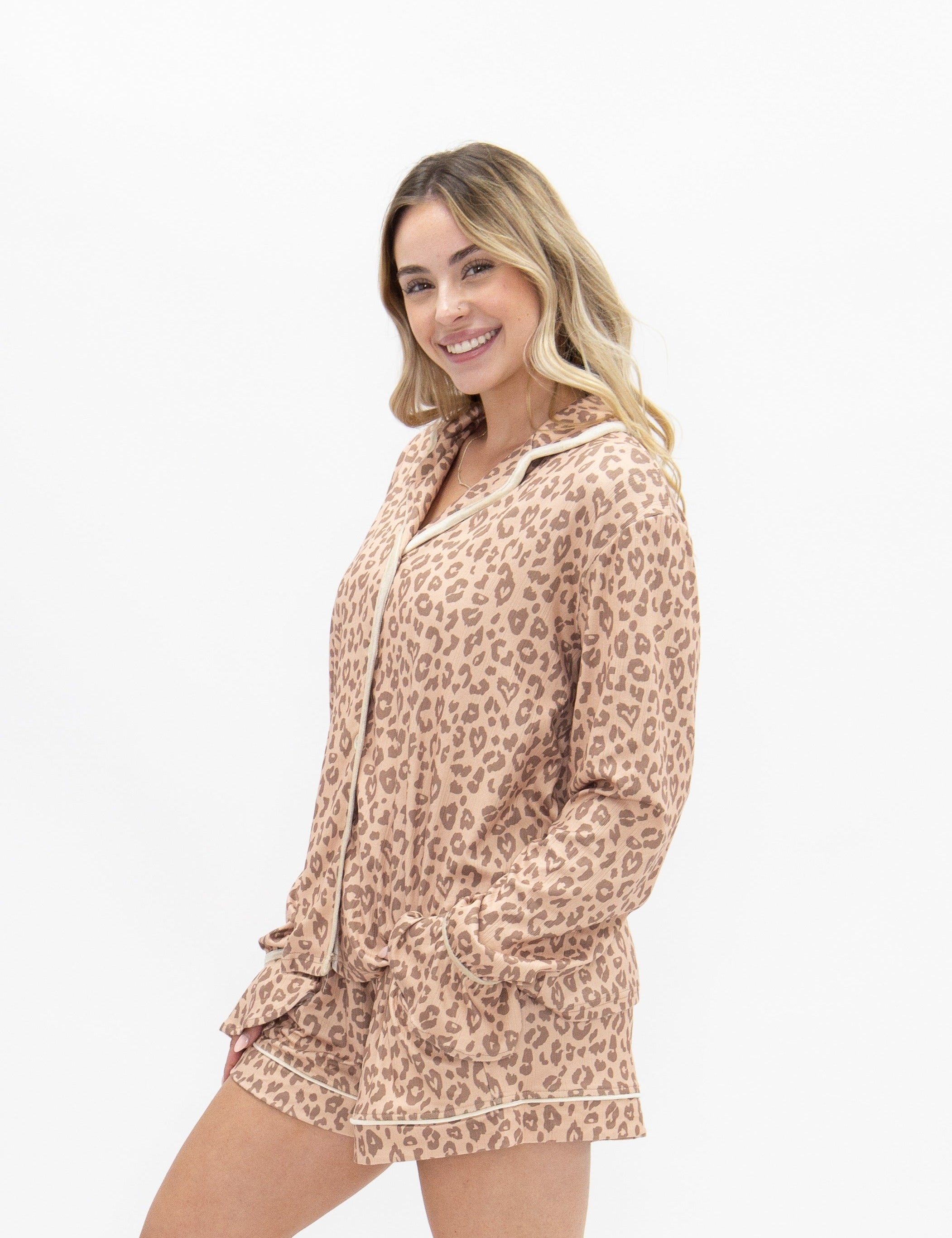 Wild At Heart Leopard PJ Set