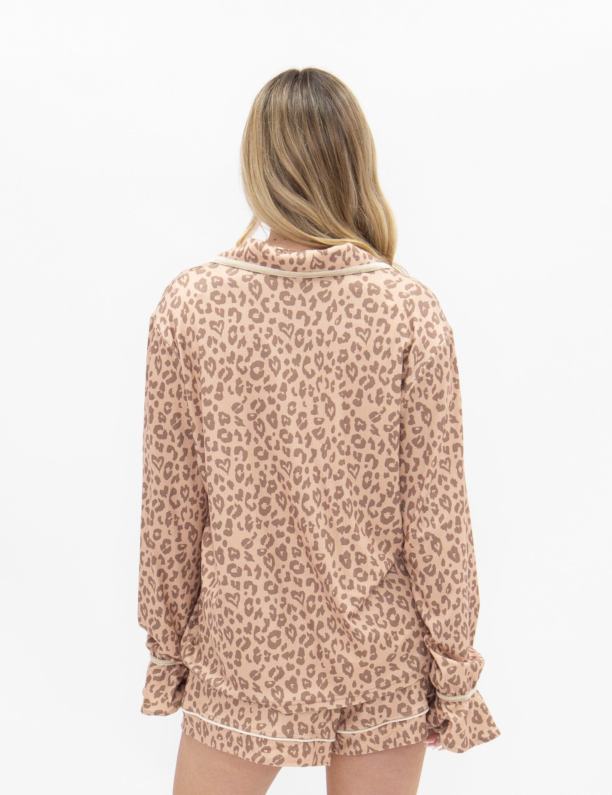 Wild At Heart Leopard PJ Set