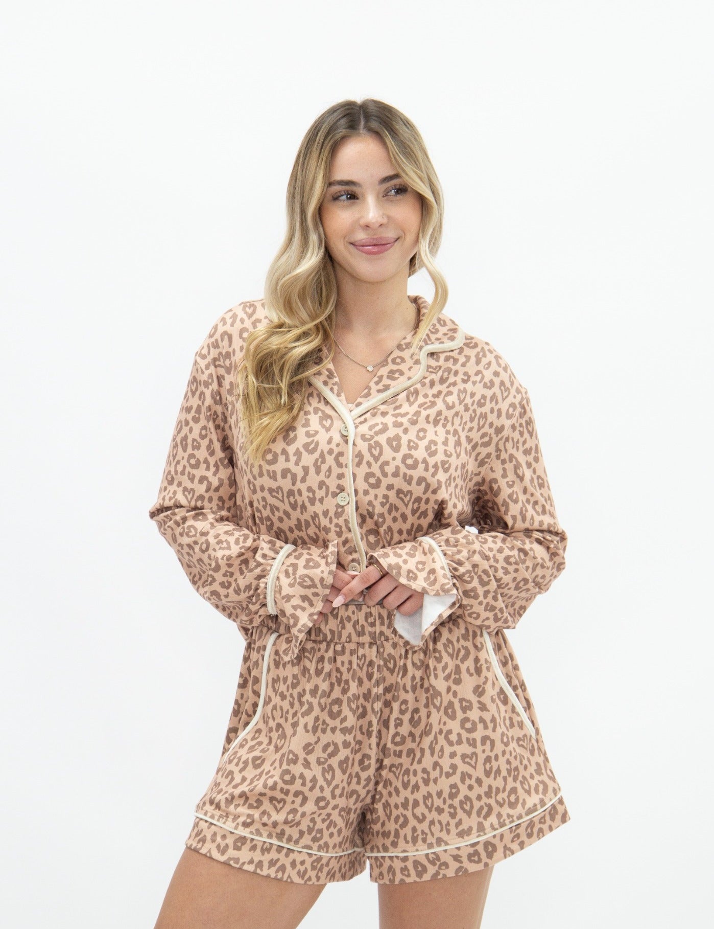 Wild At Heart Leopard PJ Set
