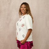 Sequin Ghosts Halloween Top